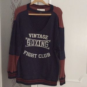 Womens pullover sweatshirt